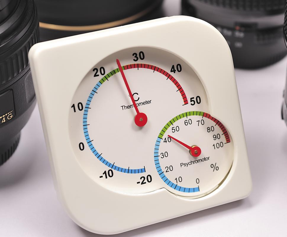 Psychrometers indicate relative humidity.