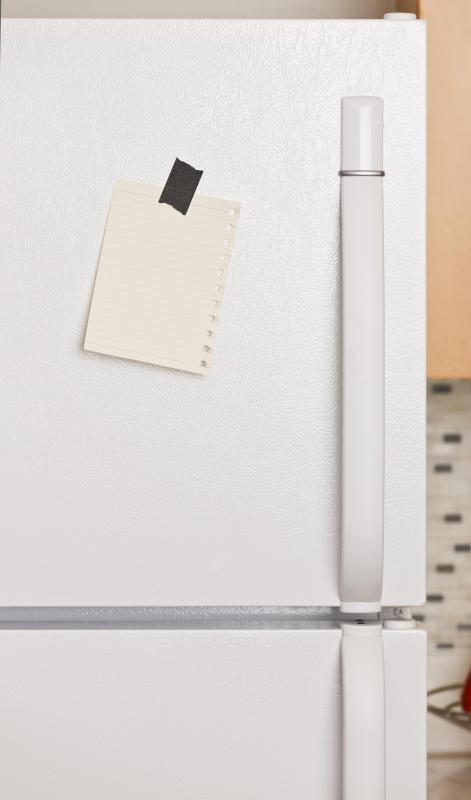 Polyethylene gaskets work well for sealing doors on appliances such as refrigerators.