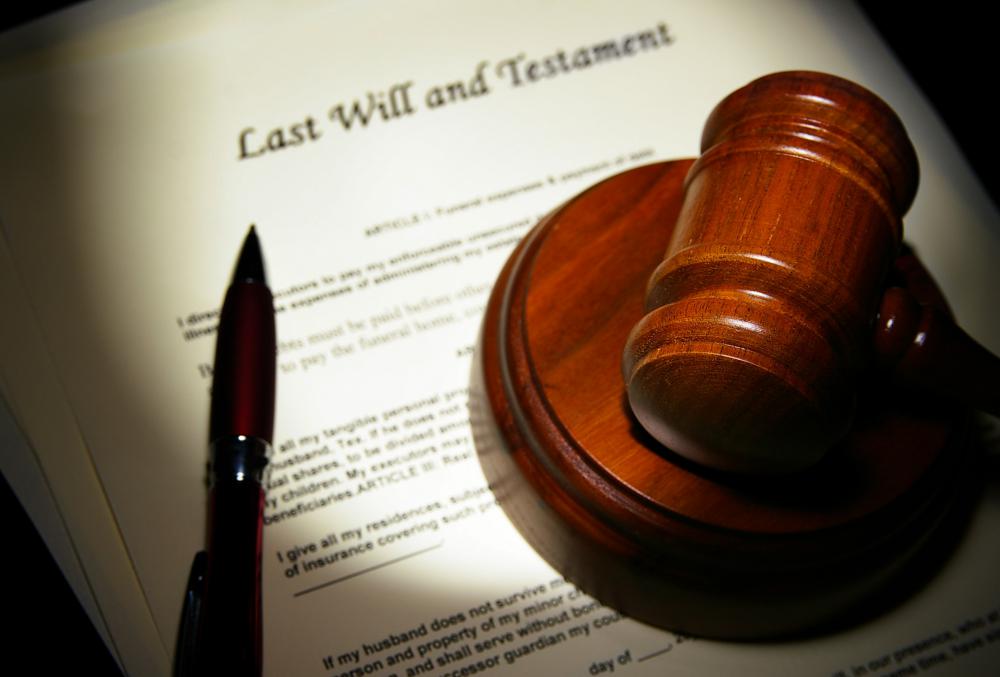 The validity of a will is determined by the court during the probate process.