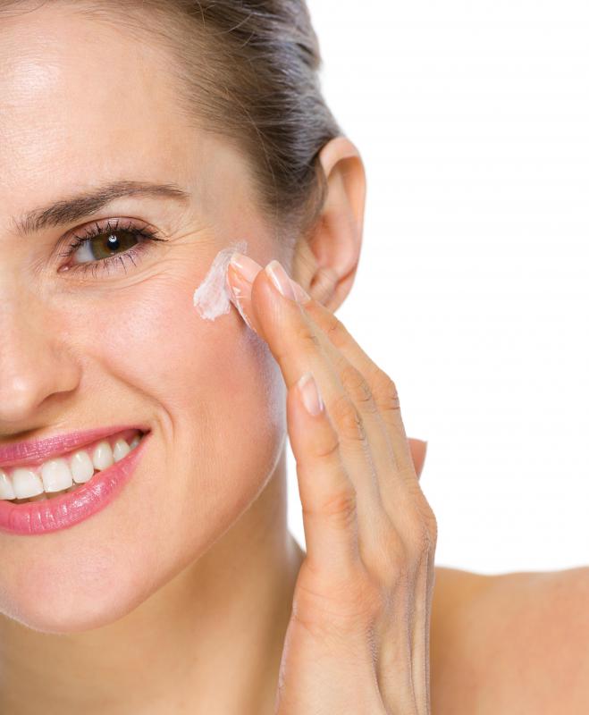 Hyaluronic serum may be used in anti-aging skin products.
