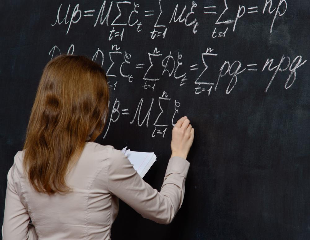 Mathematicians specialize in the manipulation of numbers and variables.
