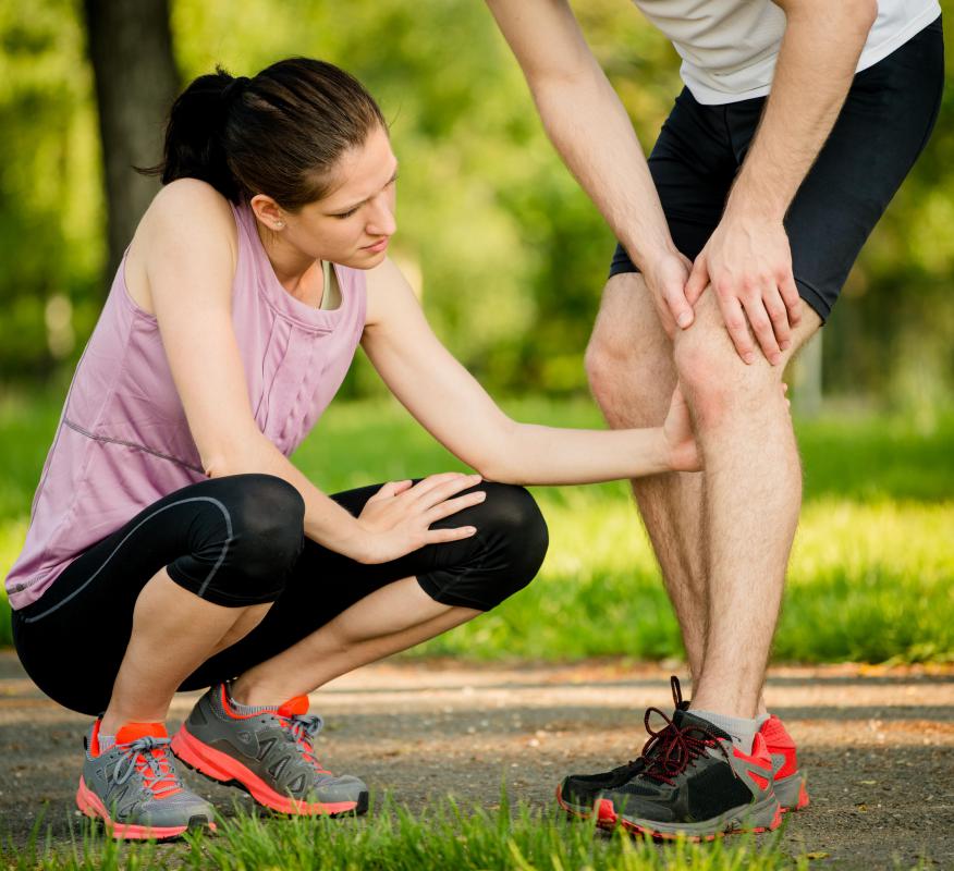 People who start training can develop shin pain because their legs are not accustomed to intense exercise.