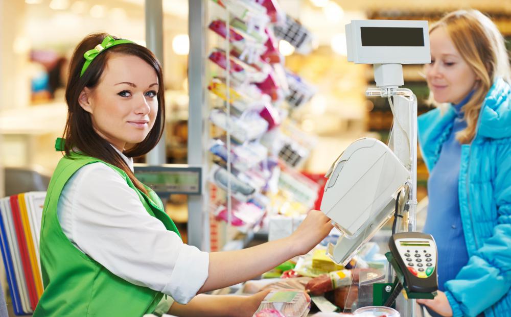 The express lane is designed to only handle a single customer at a time.