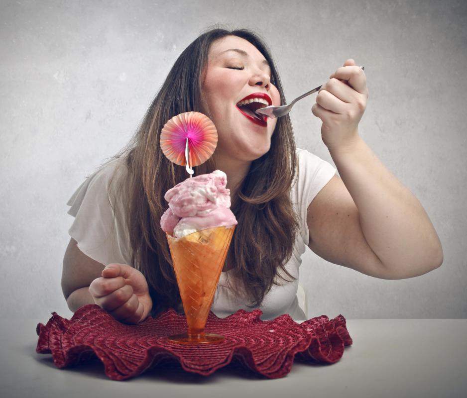 Eating a sweet food can release endorphins.