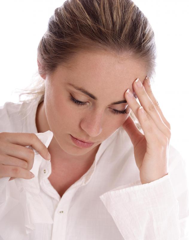 In some cultures, it's OK for women to cry, but not for men.
