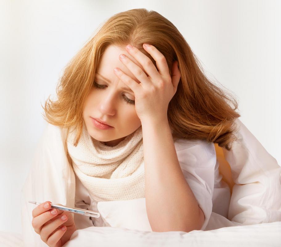 Fever may accompany a bacterial sinus infection.