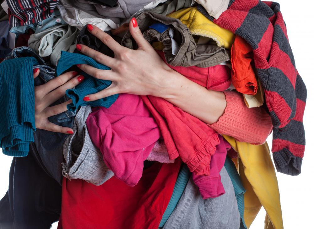 Clothes are generous donations.