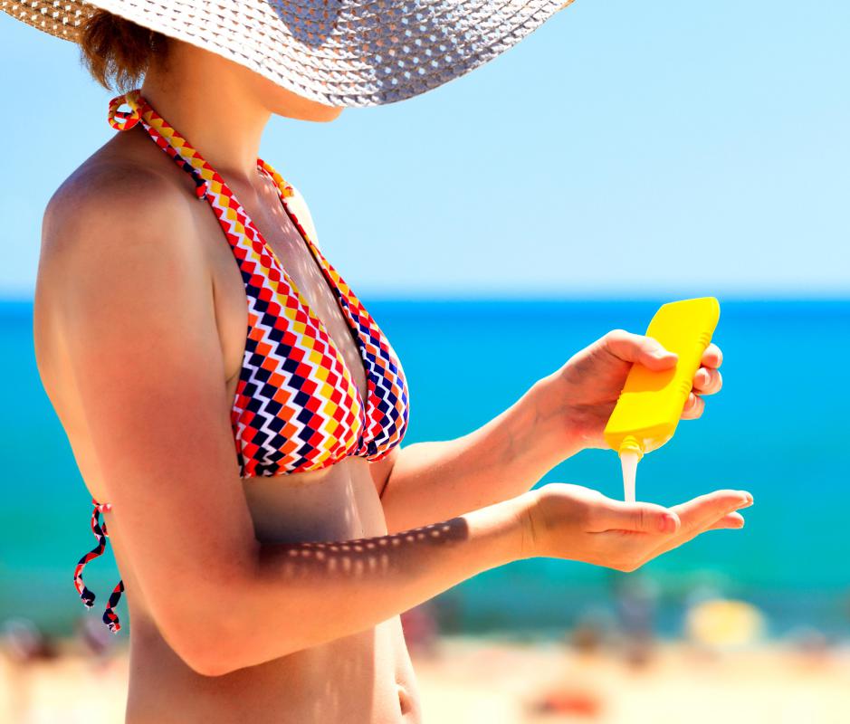 The first sunscreens were made with PABA, which is no longer used because it may actually increase absorption of the sun's rays.