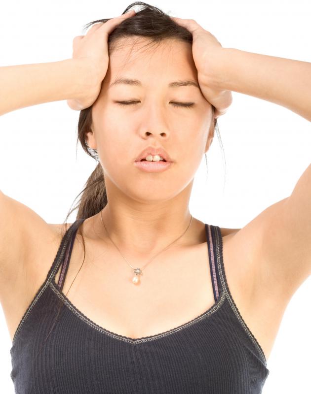Endorphins may be released into an athlete's body, giving her pleasurable feelings during and after strenuous exercises.