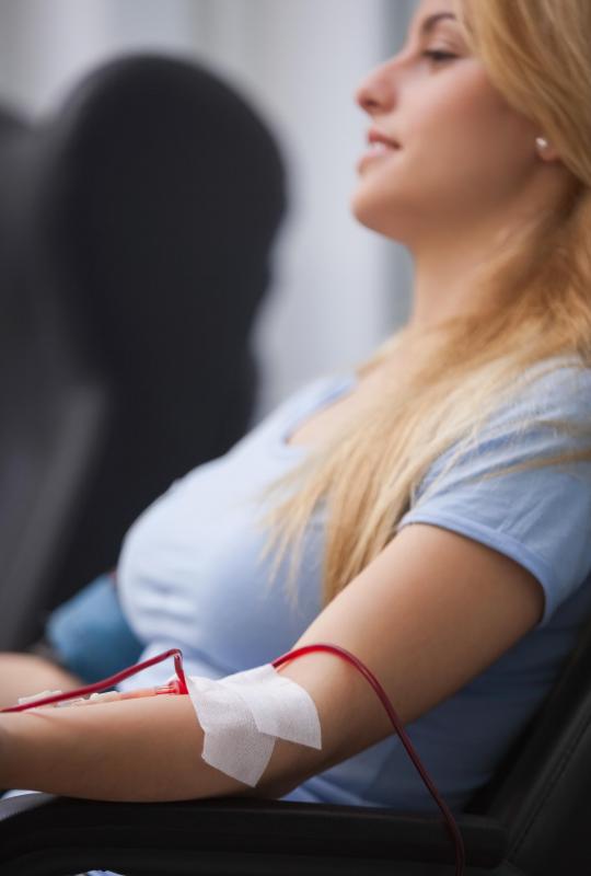 A blood transfusion may help treat pancytopenia.