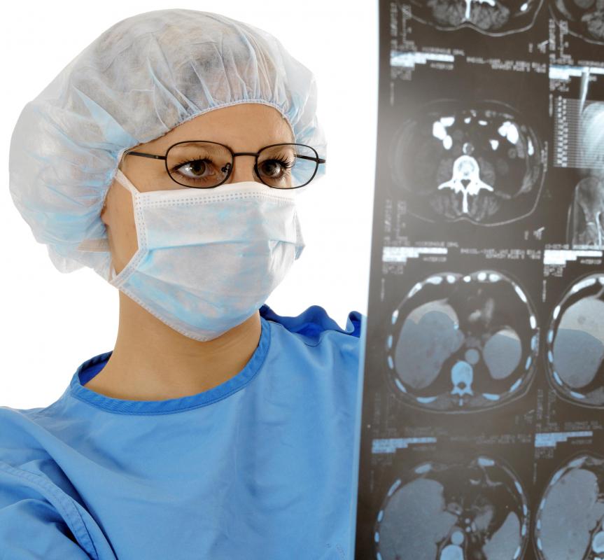 Computerized tomography (CT) scans, as shown here, are not used to diagnose active tumors.