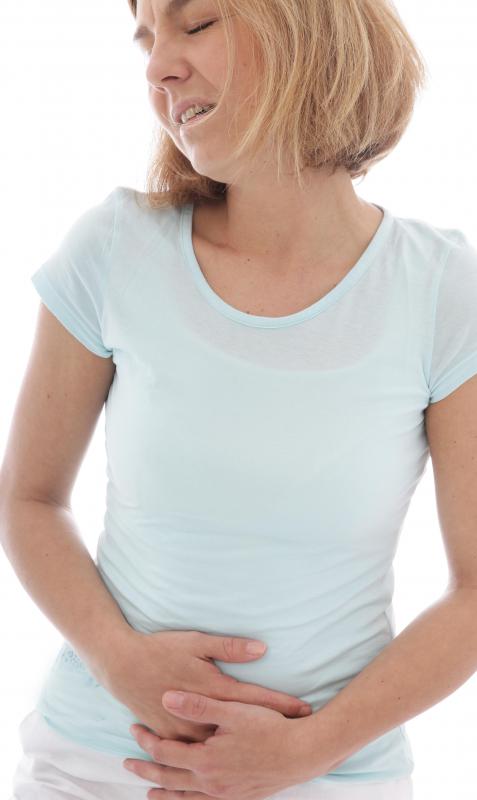 Excess lactice acid may cause abdominal cramping.