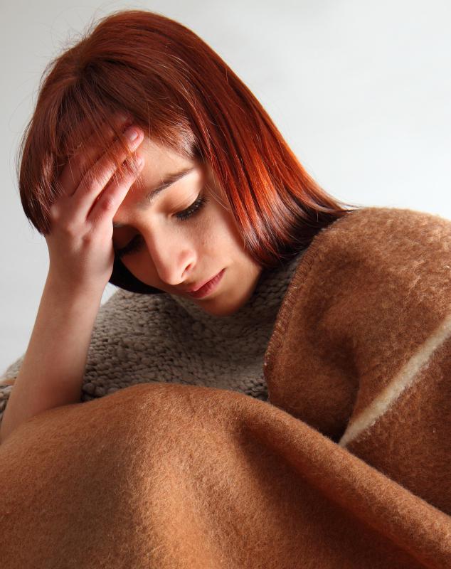 The optic nerve often contracts when a person is suffering from extreme exhaustion.