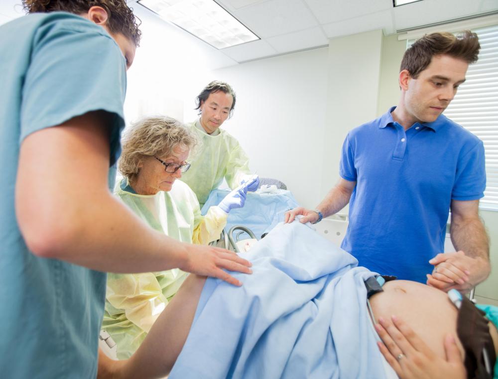 The Trendelenburg position may be used during labor.