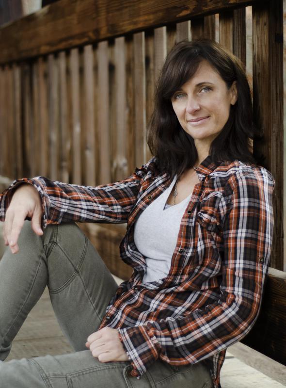 Flannel shirts are often worn in casual settings.
