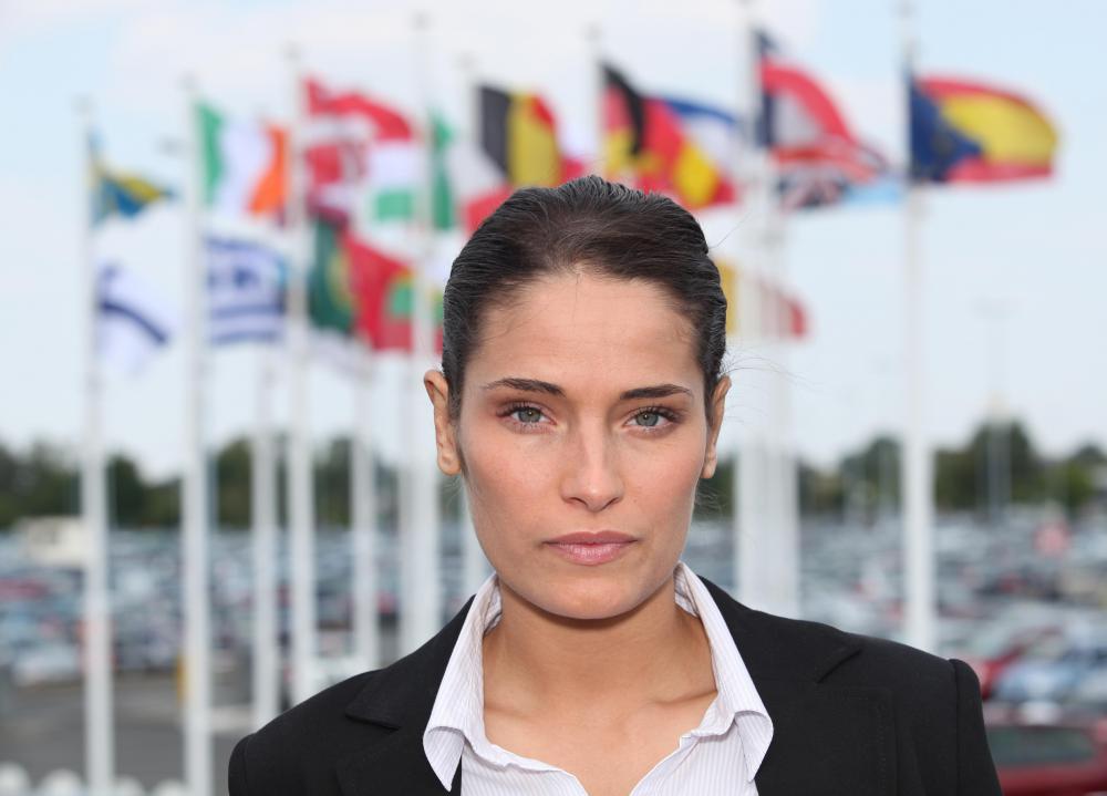 Diplomats represent their countries at foreign embassies.