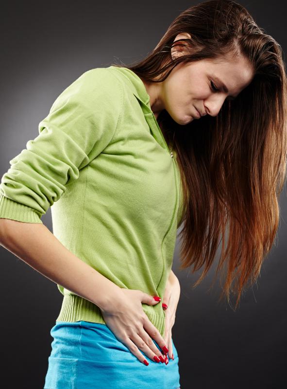 Sometimes a urinary tract or bladder infection can cause right-side stomach pain.