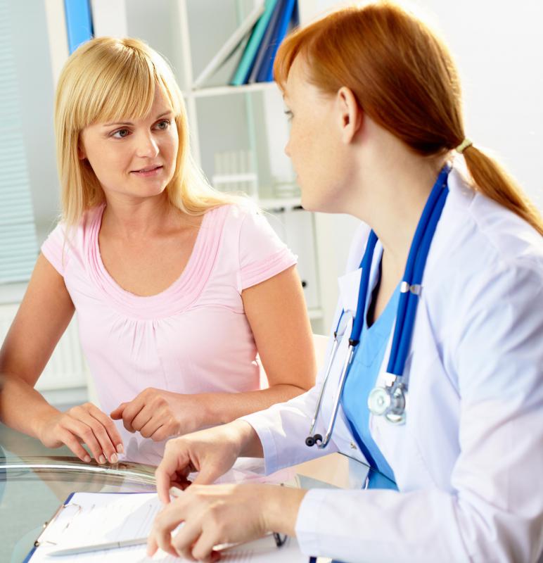 A woman should consult with a doctor if she notices an abnormal change in vaginal discharge.