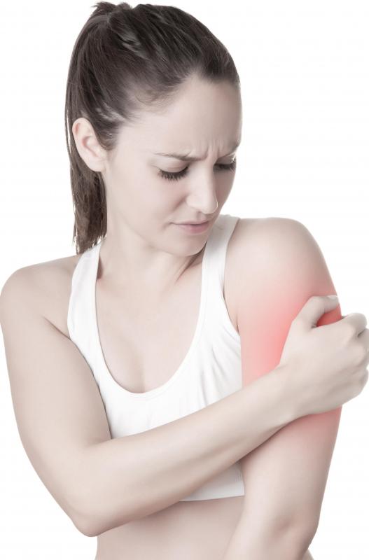 Upper arm pain may occur as a result of an injury to the teres major.
