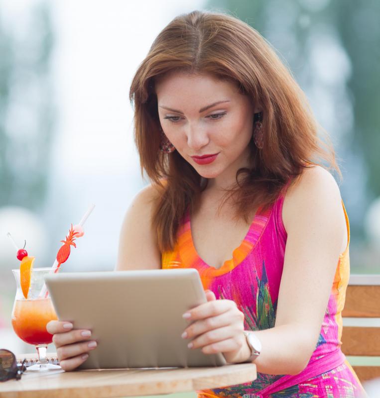 Some mobile devices can stream television shows and other rich multimedia experiences.