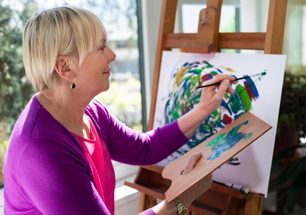 Artists display spatial-temporal reasoning.