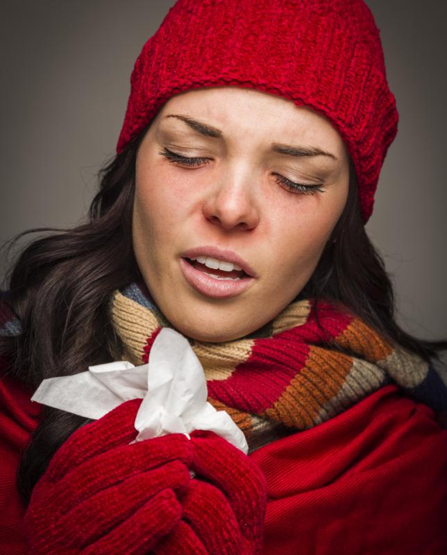 Blood parasites may cause flu-like symptoms at early onset, including fever and chills.