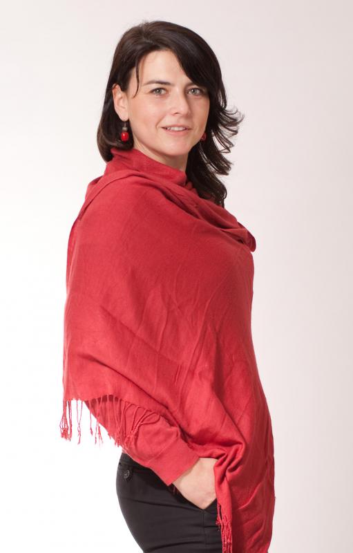 Shawls may be worn to provide warmth and insulation.