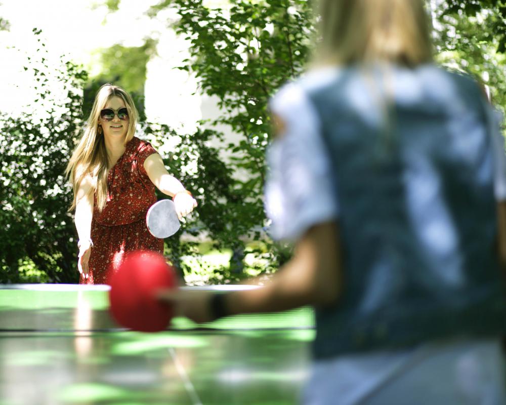 Table tennis is the second most played sport in the world.