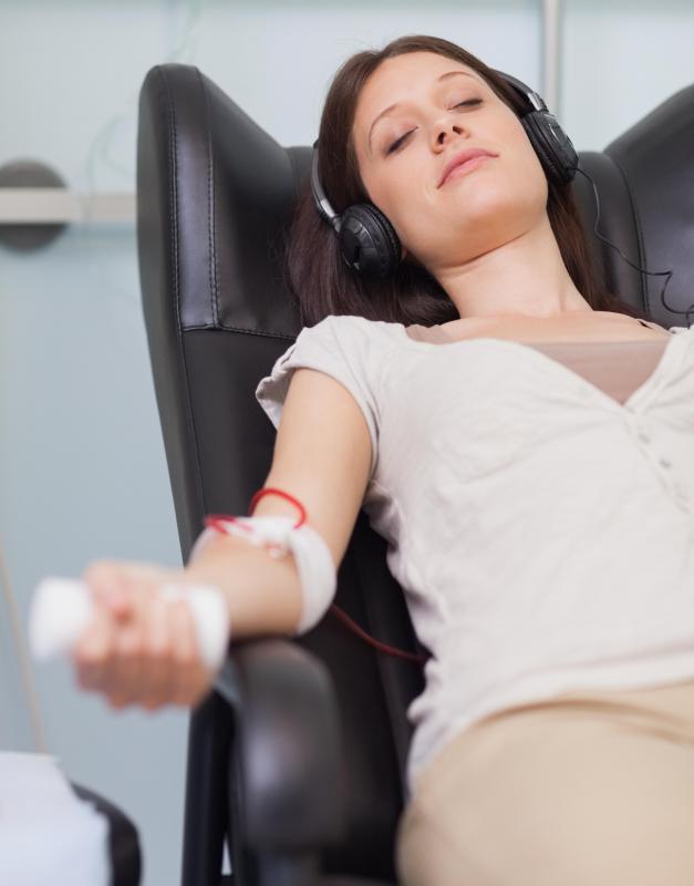 Plasma is obtained from donors.