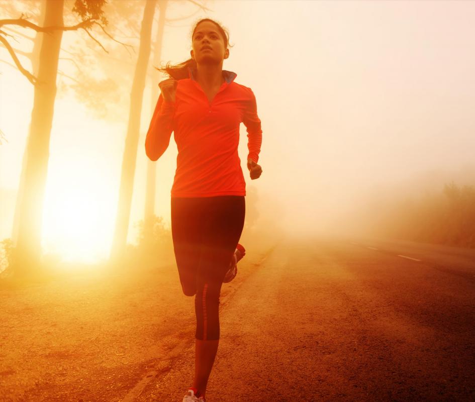 Distance running requires months of training.