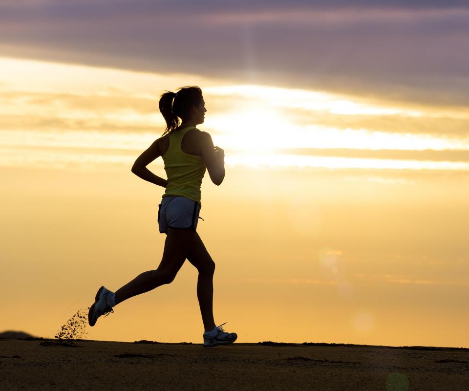 Eating nutritious, low-calorie foods and jogging or performing other exercises are recommended for getting in shape for a pageant.