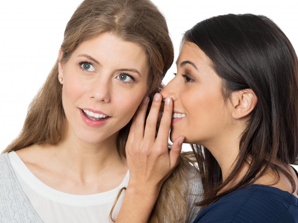 Gossip may be spread as part of email harassment.