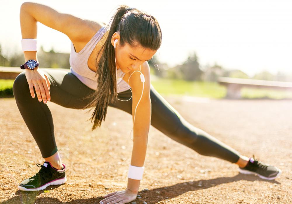 Thigh cramps may occur as a result of heavy exercise.