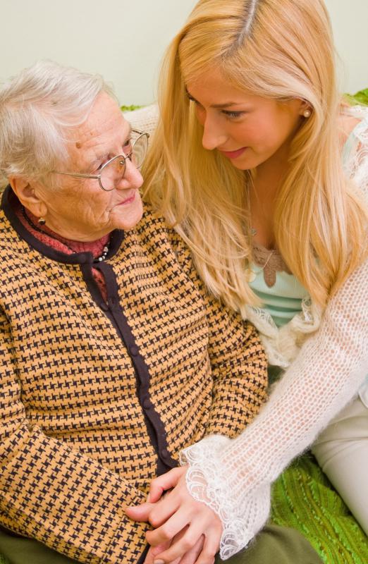 Seniors often act as a mentor to younger people.