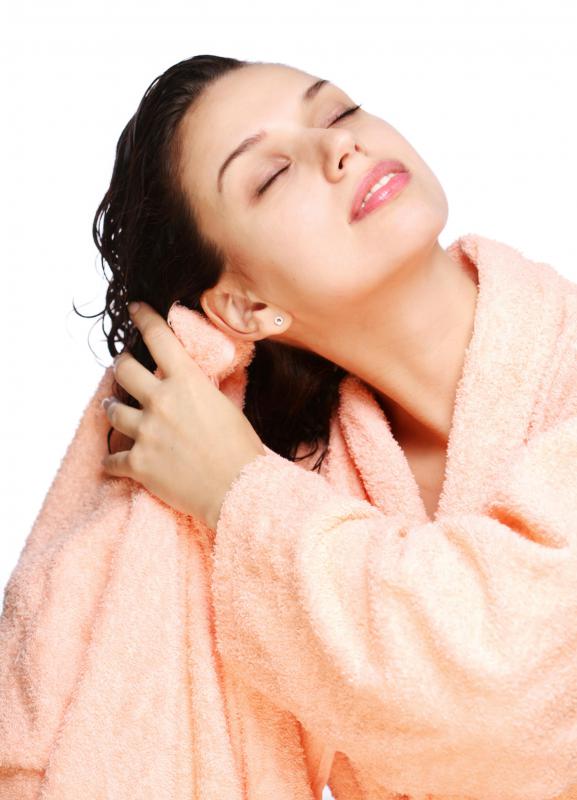 Overzealous towel dying can cause breakage.