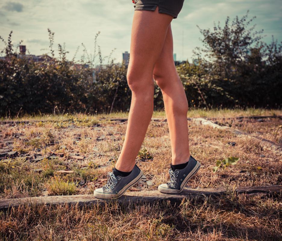 Improved balance may be one goal of motor fitness training.