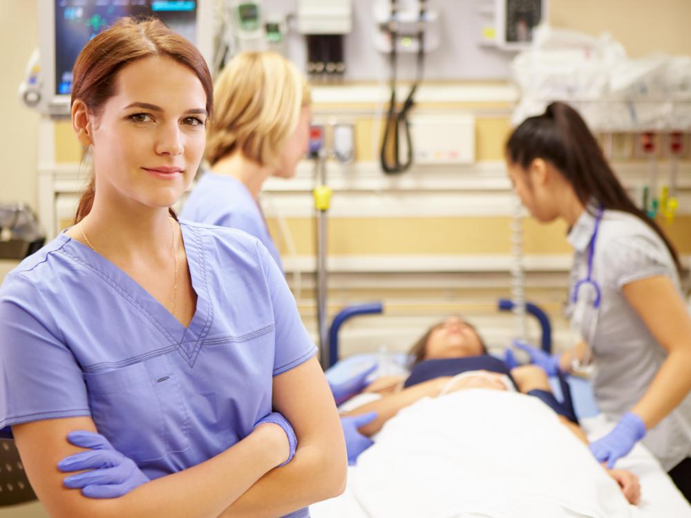 A person seeking to become an LPN typically must pass a licensing examination, and still must often work under the supervision of an RN, or registered nurse.