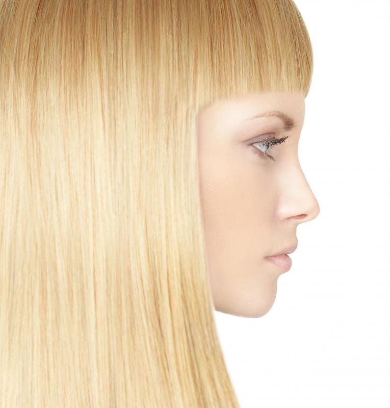 Found in hair, keratin is a protein produced by keratinocyte cells.