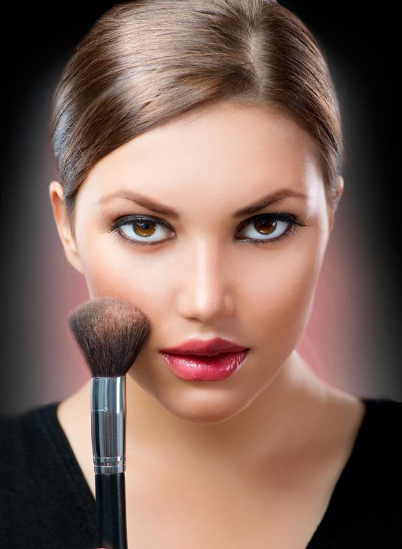 Olive skin tends to look best with pink or apricot makeup shades.