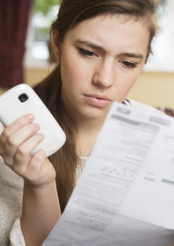 Prepaid cell phones do not require a contract.