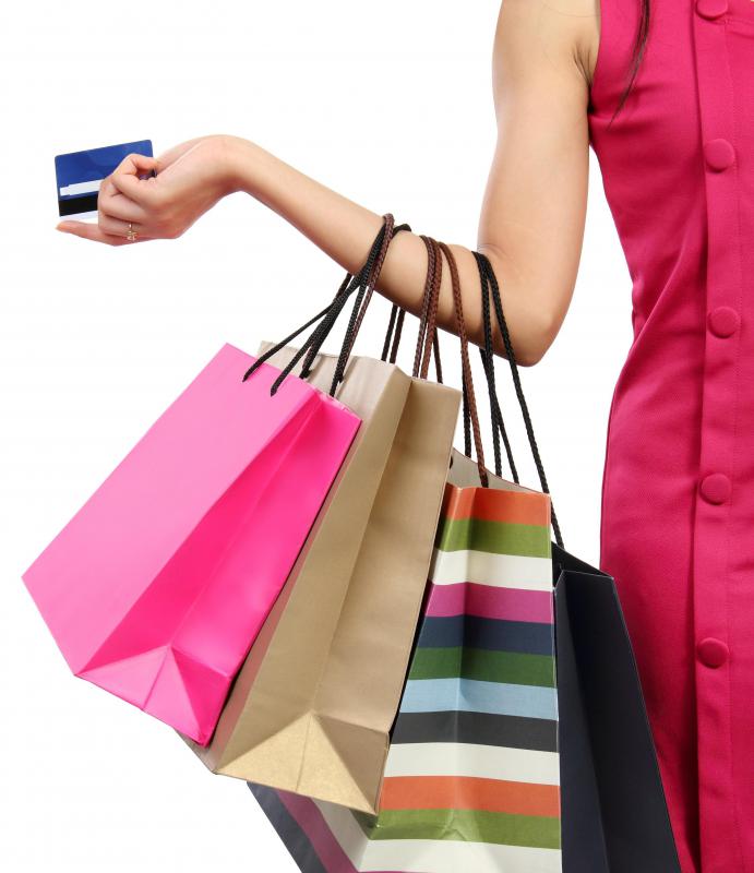 Excessive shopping happens often during the holidays.