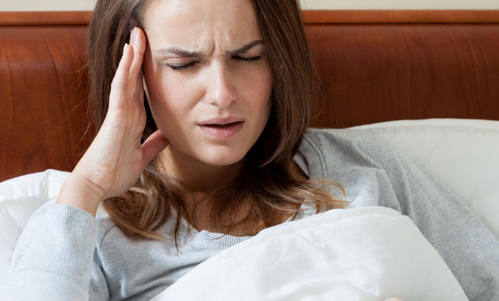 People with a history of migraines may have white matter foci.