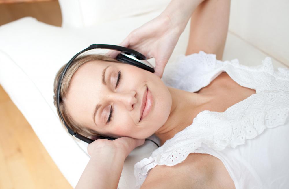 Listening to calming music might induce an alpha state.