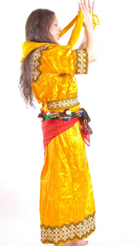 Caftans are flowing, ankle-length robes usually made from either silk or cotton.