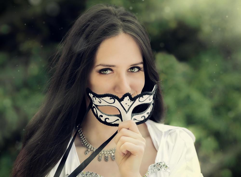 Going to a masked party can be a form of escapism.
