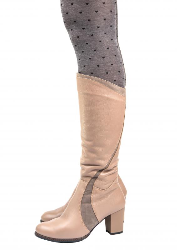 Pairing micro-mini skirts with thick tights and boots can make the outfits less risque.