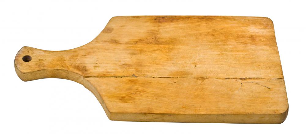 Replace cracked cutting boards, as cracks can harbor bacteria.