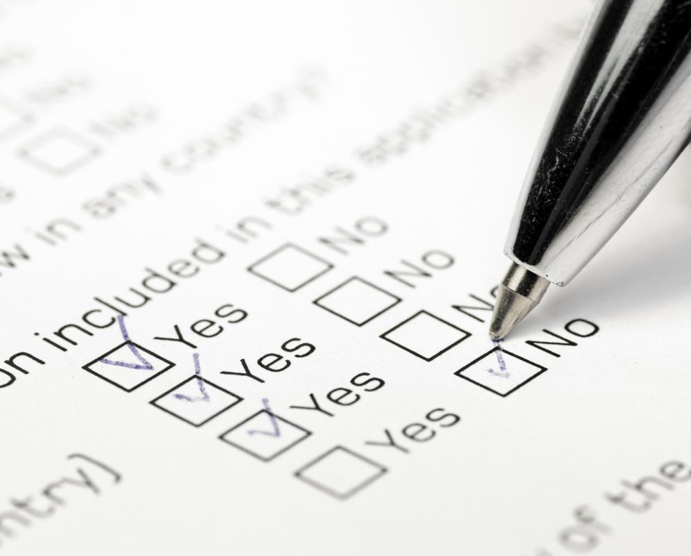 A competency mapping test.