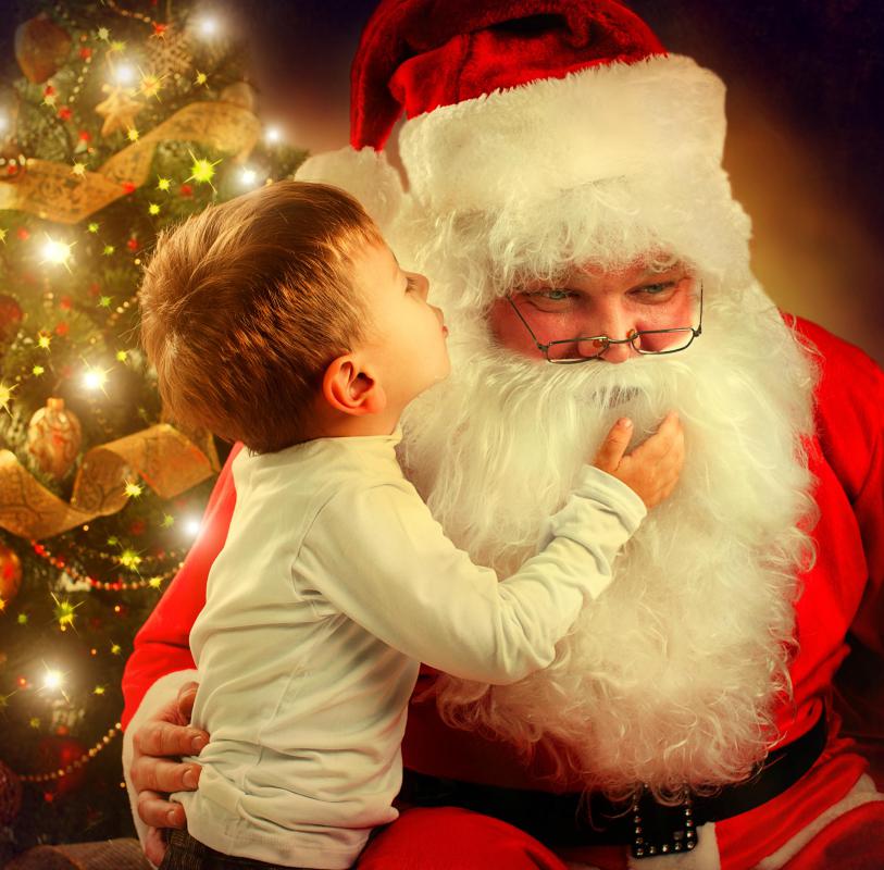 Volunteering to play Santa Claus could help with the Christmas blues.