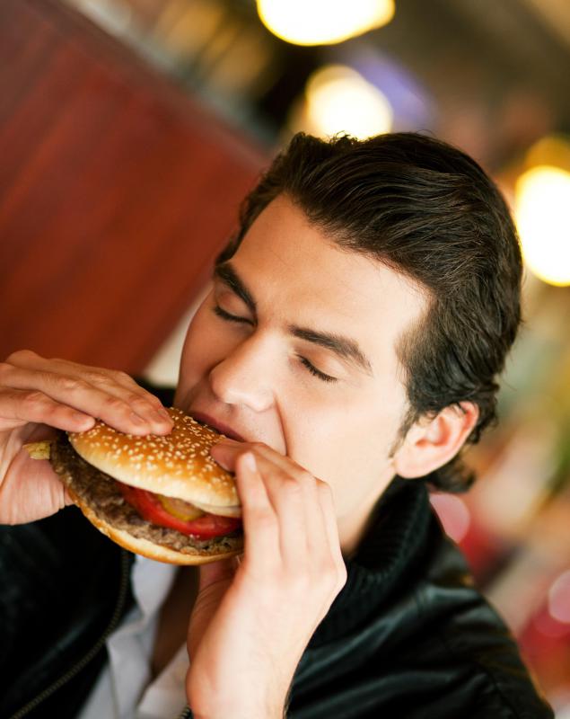 When a person eats meat, the body creates peptides.